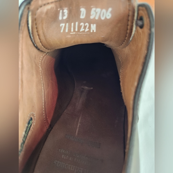 Allen Edmonds Fifth Avenue Cap-toe Oxfords, Sz 13D - Picture 8 of 8